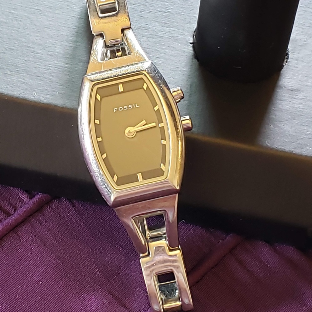 [Fossil] Bic Tic Stainless Steel Wristwatch